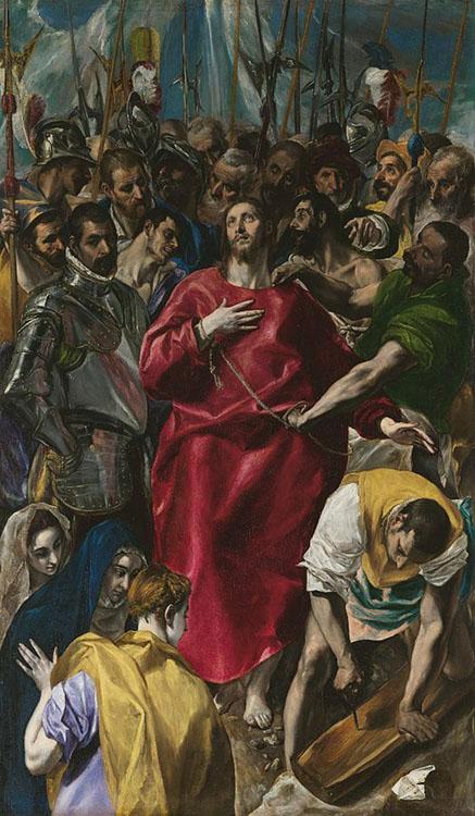 El Greco The Despoiling of Christ (mk08) oil painting picture